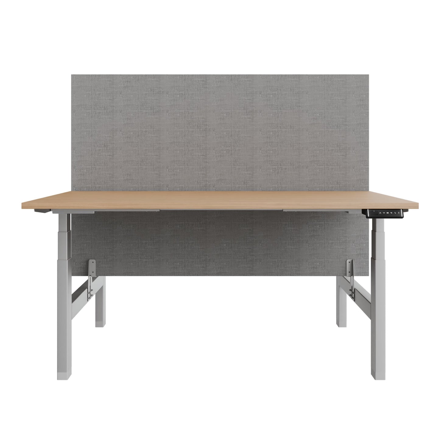 Bureau TELDRA Pro Team | 1600-1800 mm, réglable en hauteur électriquement, placage-chêne-véritable