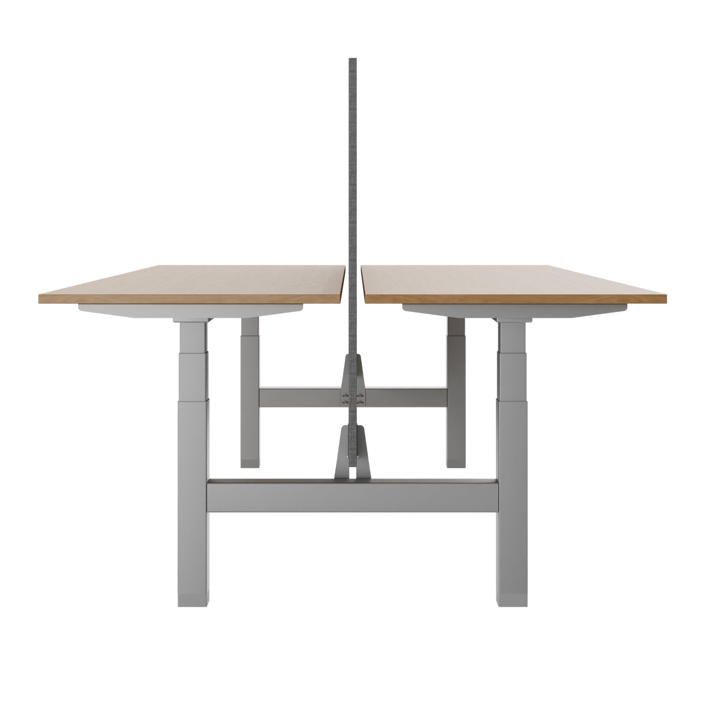 Bureau TELDRA Pro Team | 1600-1800 mm, réglable en hauteur électriquement, placage-chêne-véritable