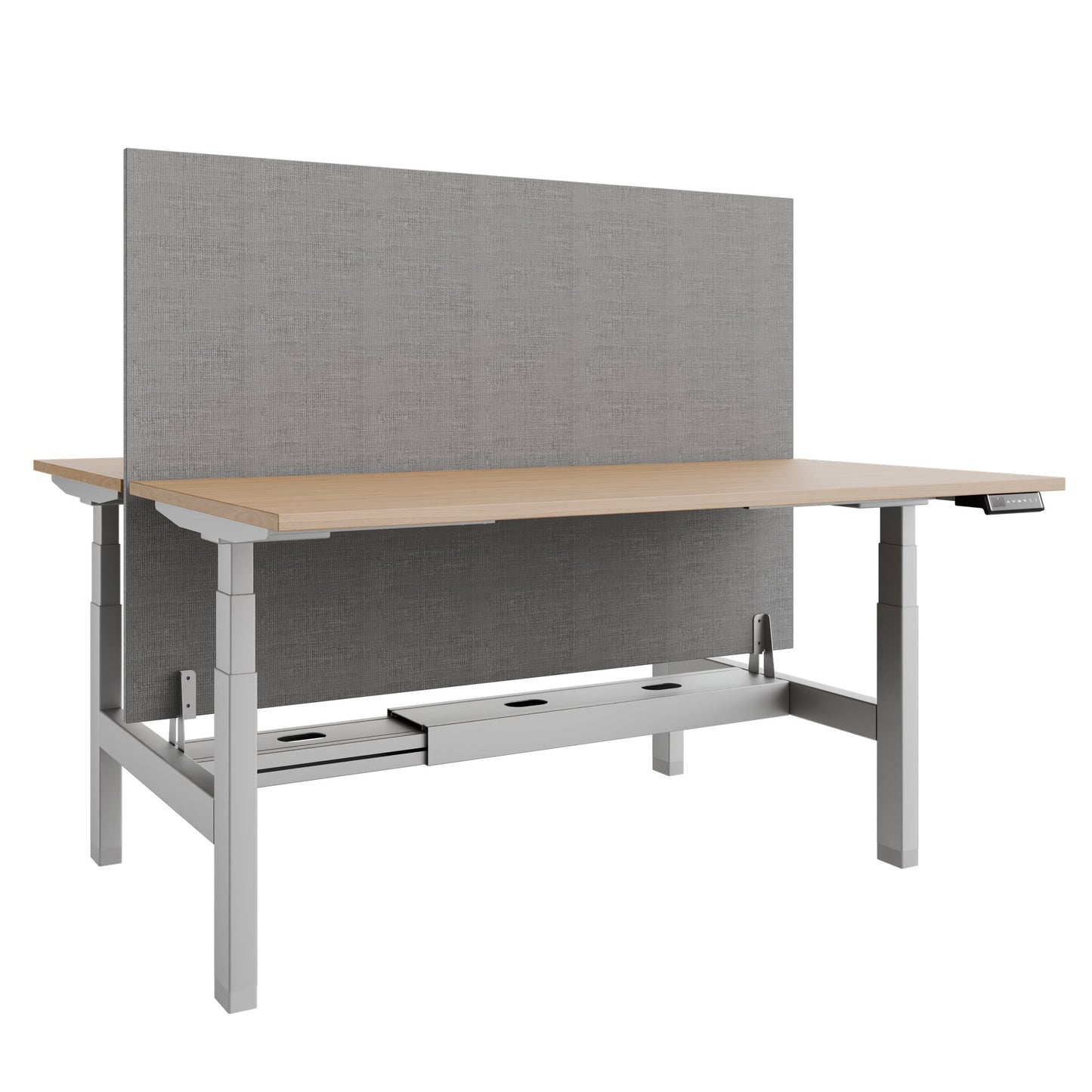Bureau TELDRA Pro Team | 1600-1800 mm, réglable en hauteur électriquement, placage-chêne-véritable
