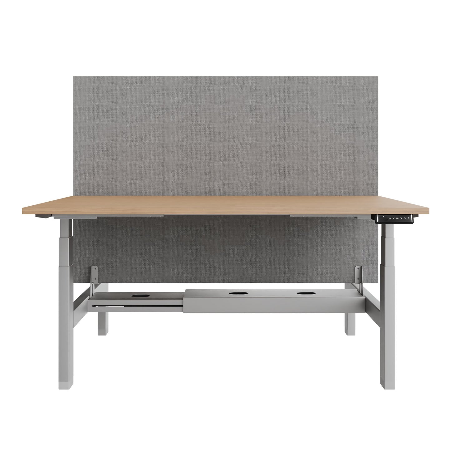 Bureau TELDRA Pro Team | 1600-1800 mm, réglable en hauteur électriquement, placage-chêne-véritable