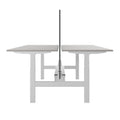 TELDRA Pro Team-Schreibtisch | 1600-1800 mm, elektrisch höhenverstellbar, Linoleum Pebble - 5 Thumbnail Image