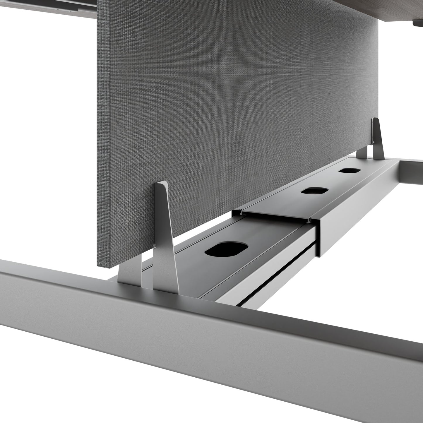 Bureau TELDRA Pro Team | 1600-1800 mm, réglable en hauteur électriquement, chêne nord gris