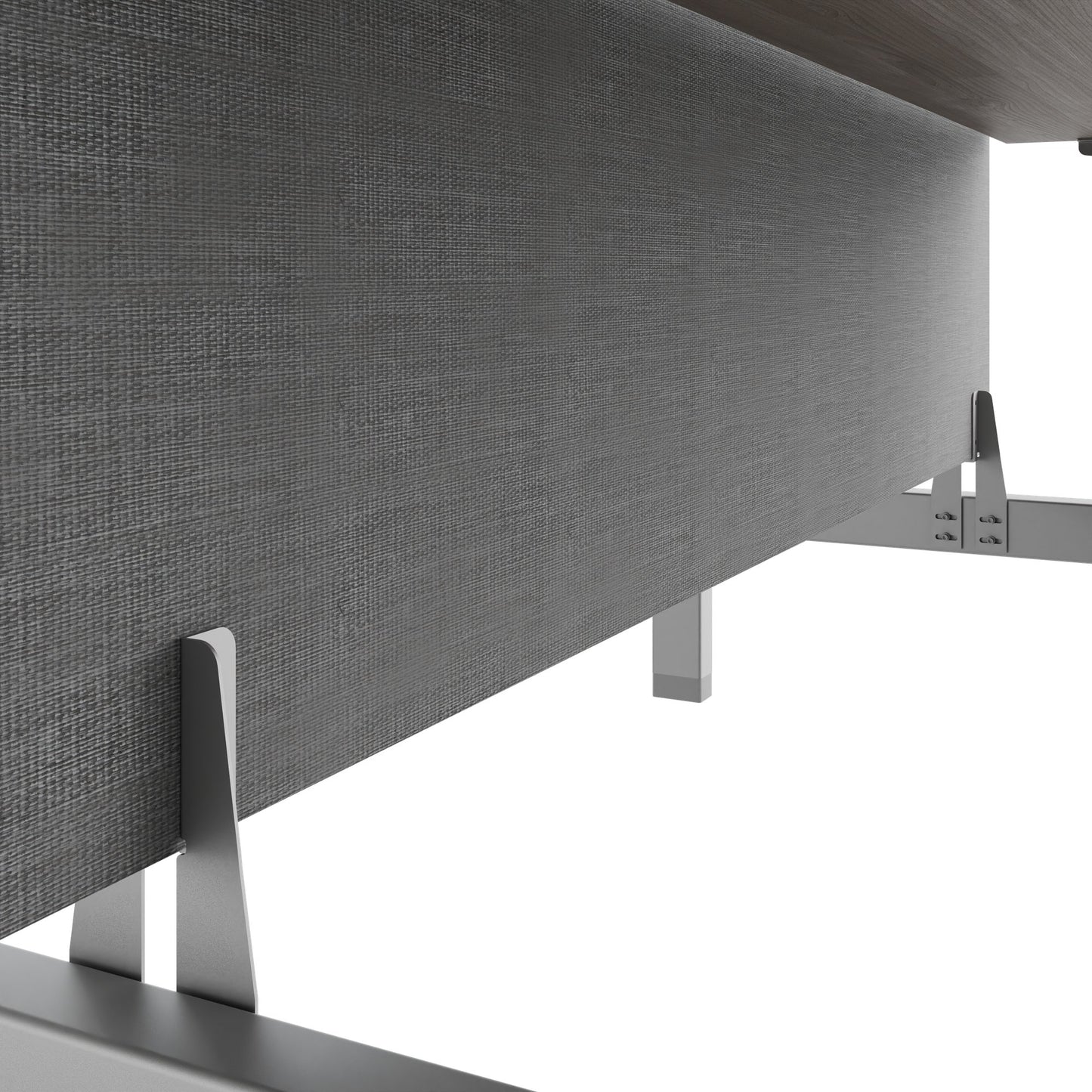 Bureau TELDRA Pro Team | 1600-1800 mm, réglable en hauteur électriquement, chêne nord gris