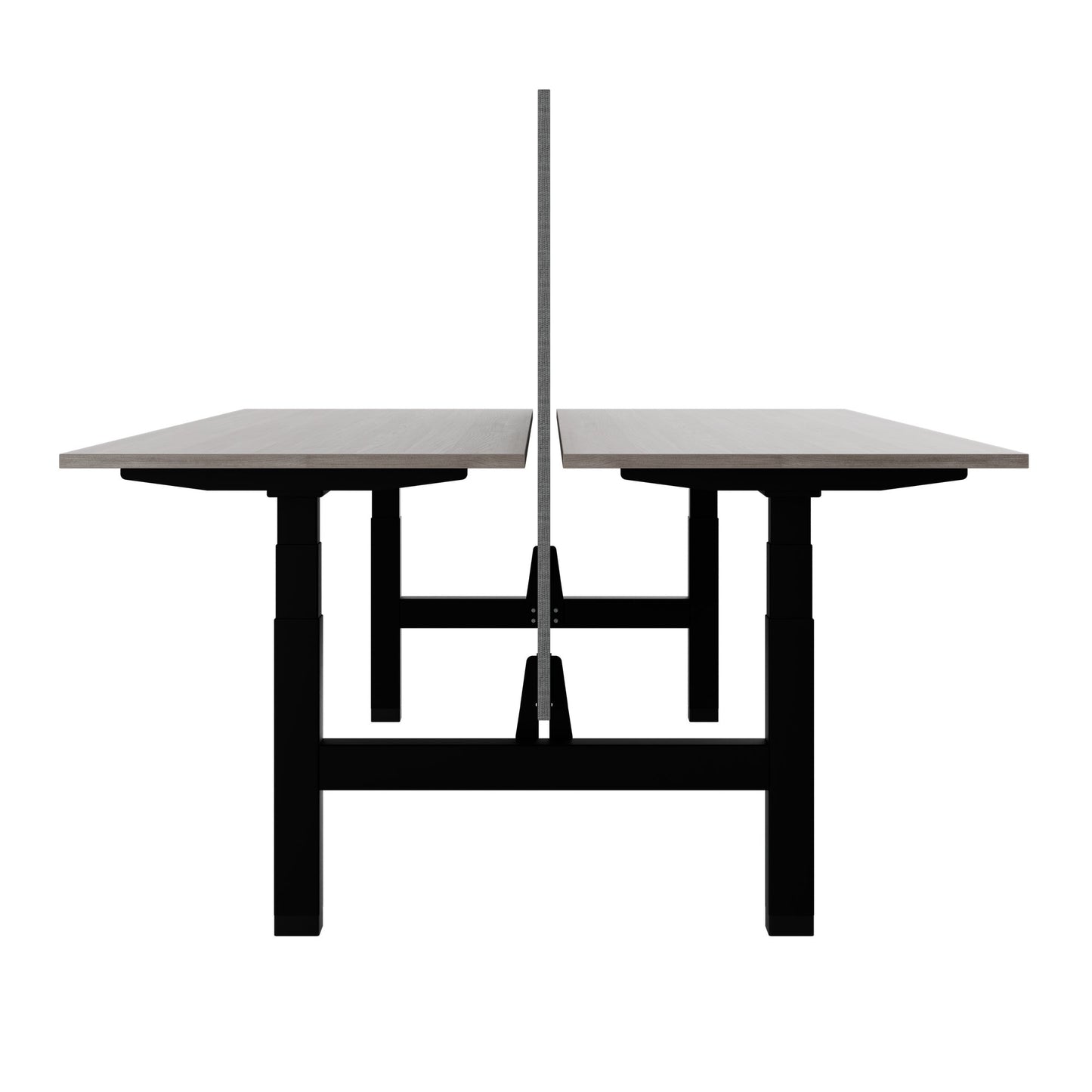 Bureau TELDRA Pro Team | 1600-1800 mm, réglable en hauteur électriquement, chêne nord gris