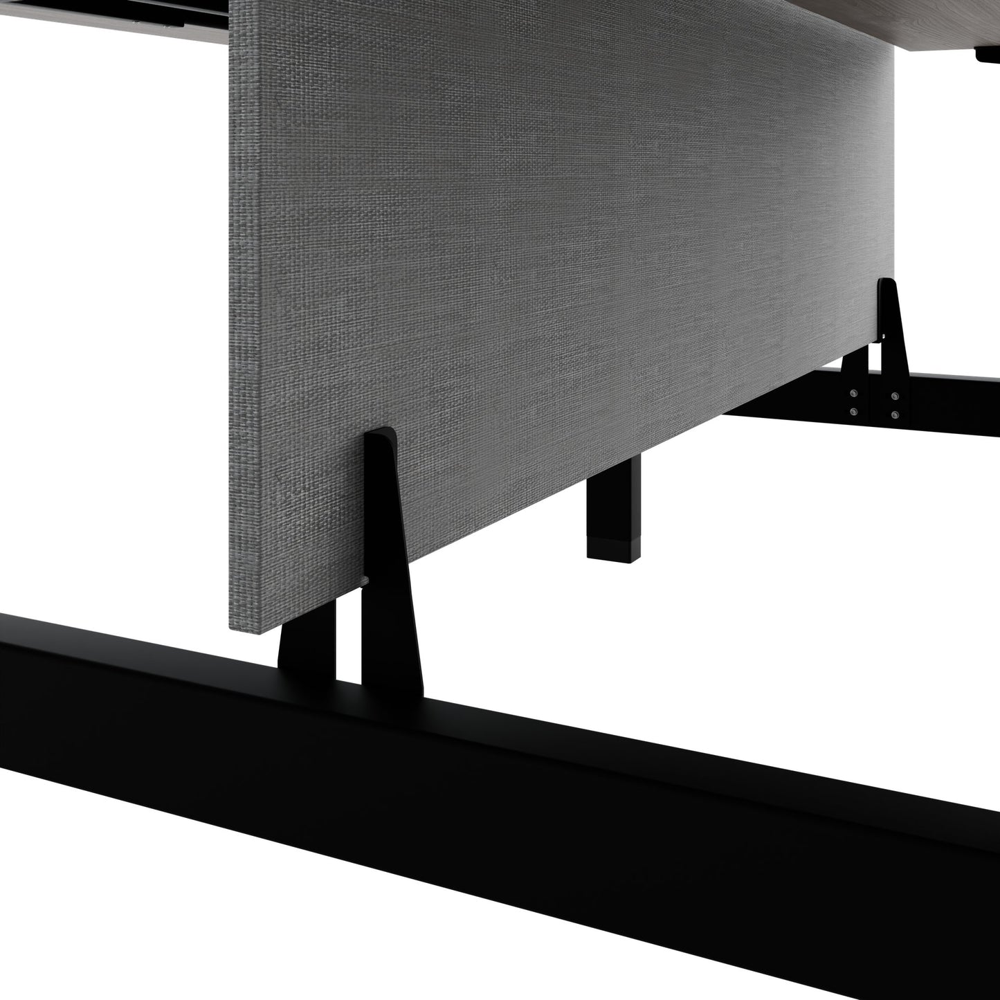 Bureau TELDRA Pro Team | 1600-1800 mm, réglable en hauteur électriquement, chêne nord gris