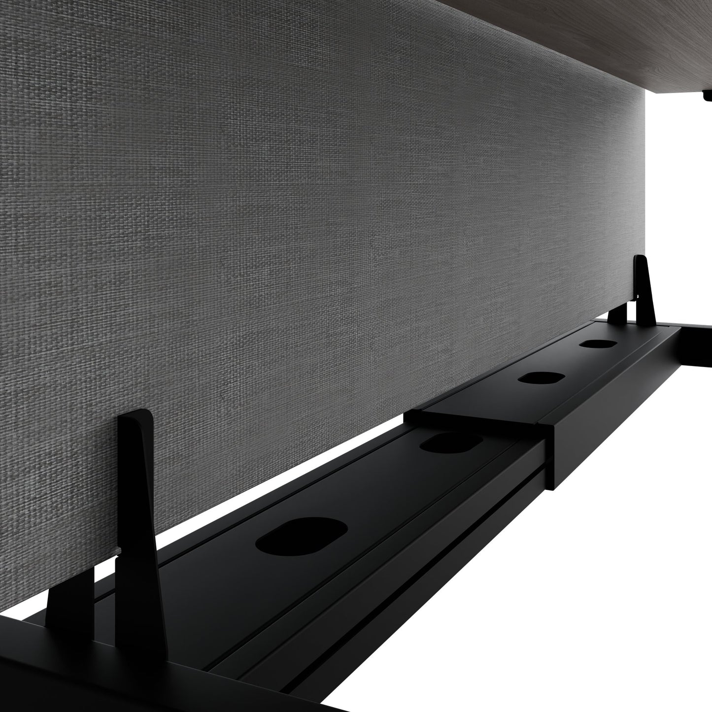 Bureau TELDRA Pro Team | 1600-1800 mm, réglable en hauteur électriquement, chêne nord gris