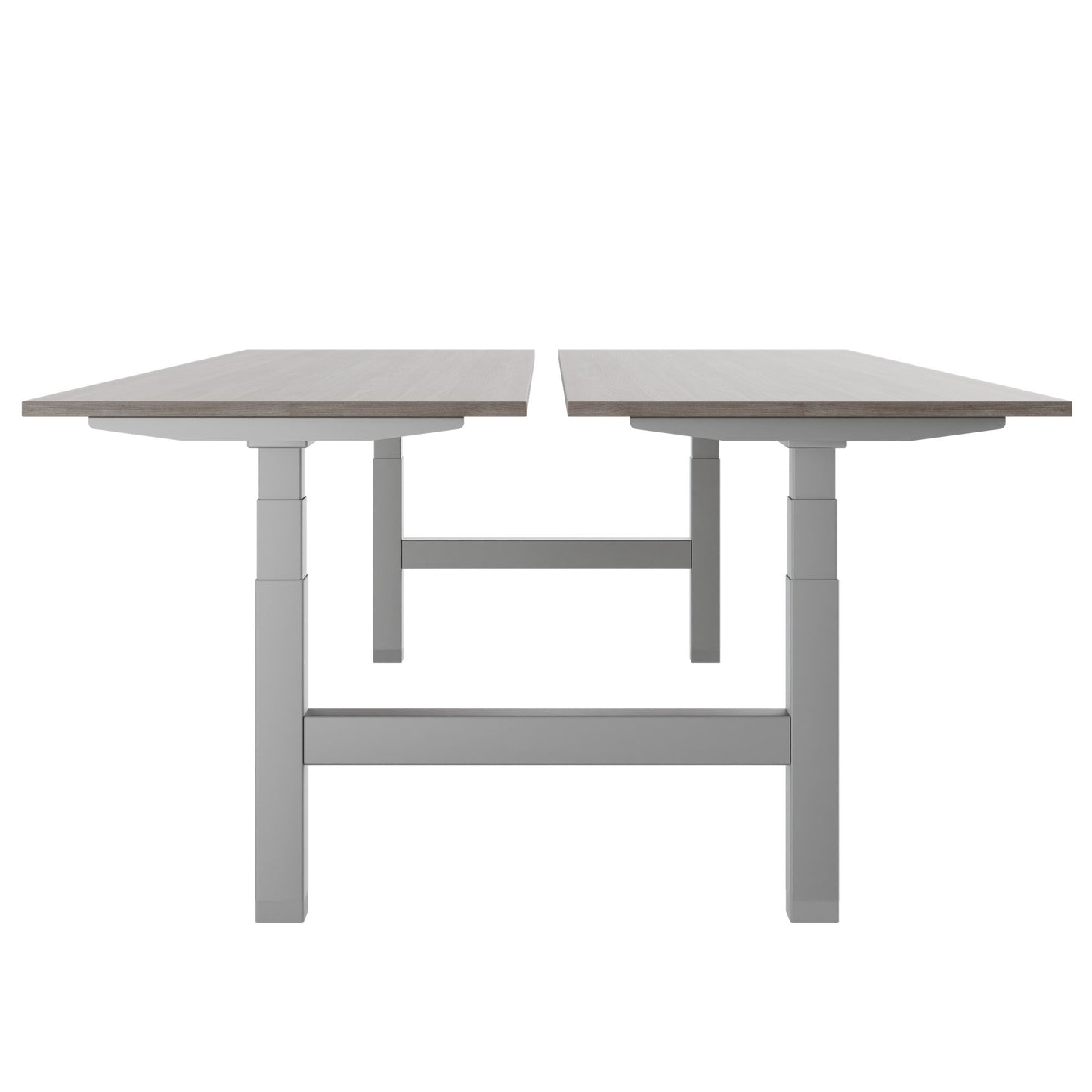 Bureau TELDRA Pro Team | 1600-1800 mm, réglable en hauteur électriquement, chêne nord gris