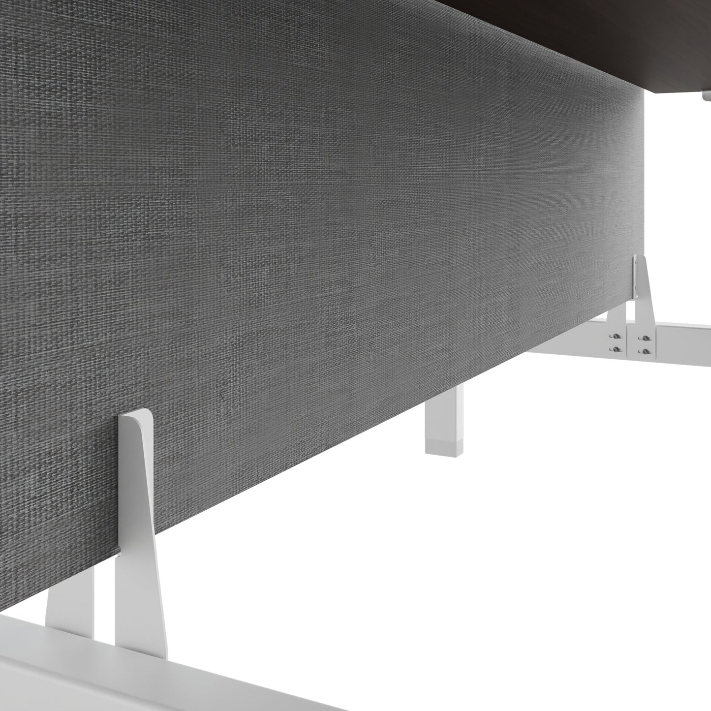 TELDRA Pro Team-Schreibtisch | 1600-1800 mm, elektrisch höhenverstellbar, Nussbaum