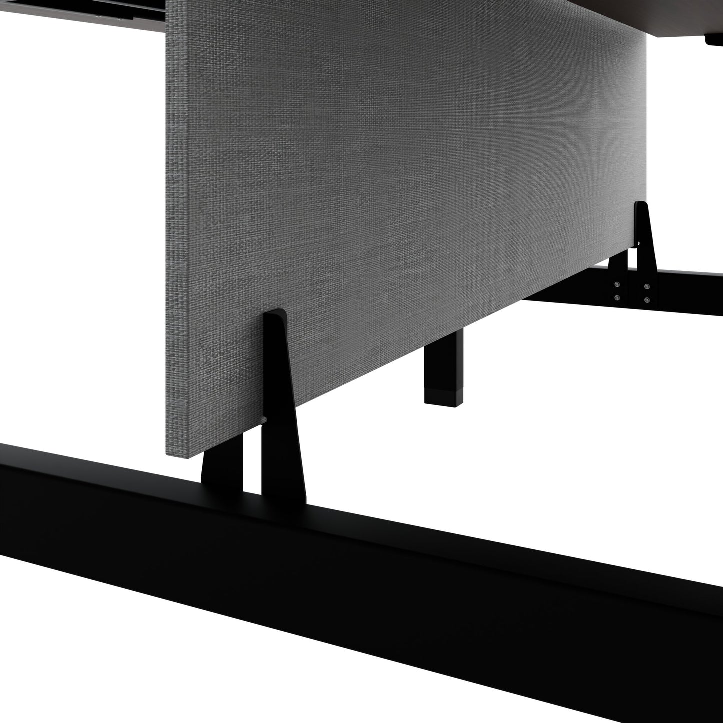 TELDRA Pro Team-Schreibtisch | 1600-1800 mm, elektrisch höhenverstellbar, Nussbaum