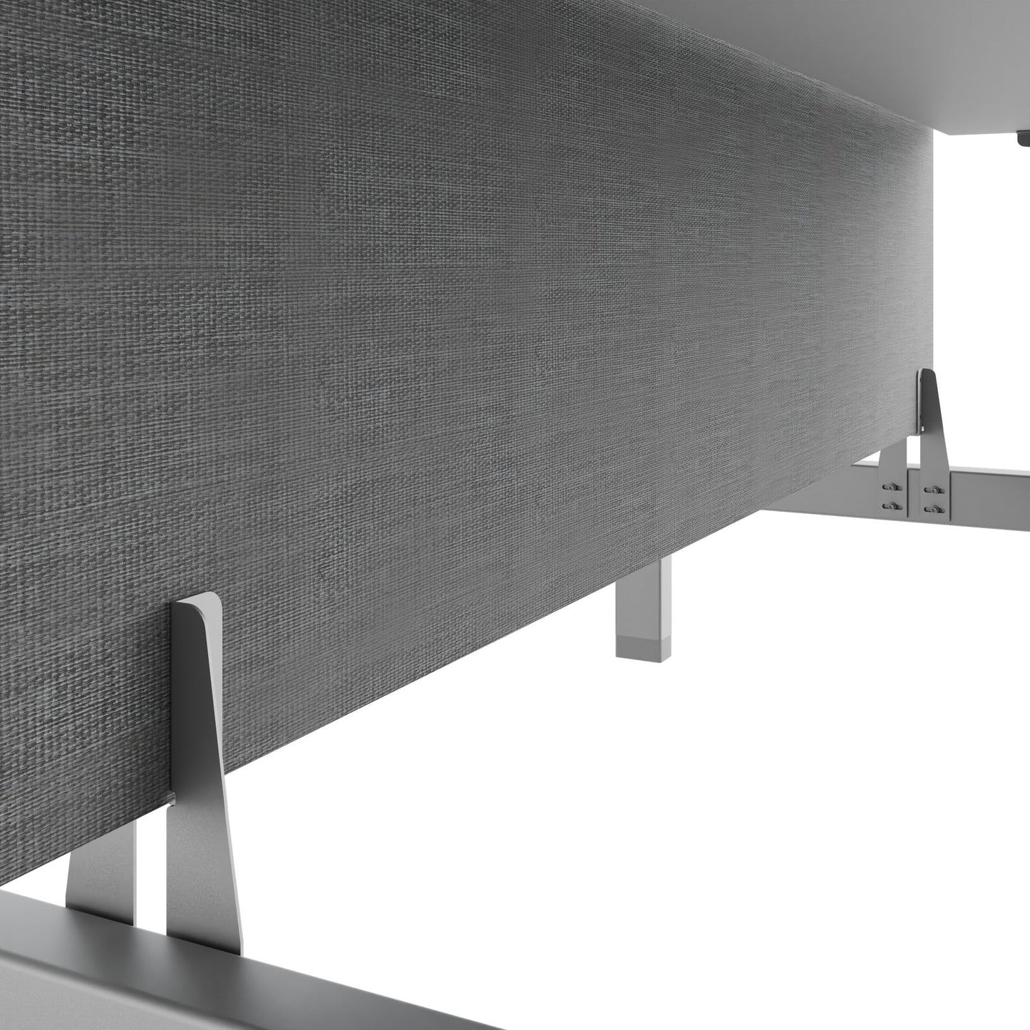 Bureau TELDRA Pro Team | 1600-1800 mm, réglable en hauteur électriquement, gris perle