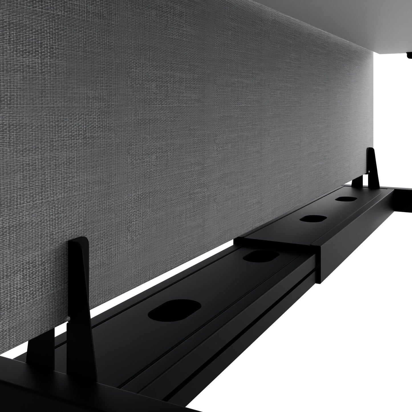 Bureau TELDRA Pro Team | 1600-1800 mm, réglable en hauteur électriquement, gris perle