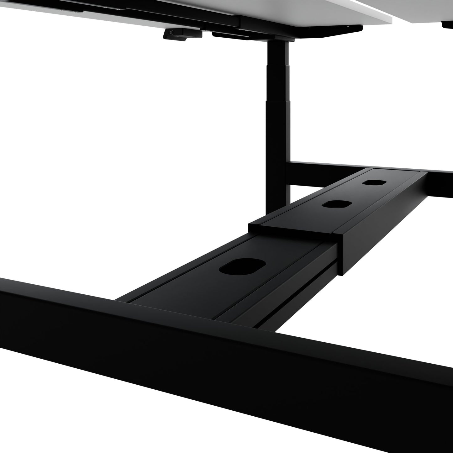 Bureau TELDRA Pro Team | 1600-1800 mm, réglable en hauteur électriquement, gris perle