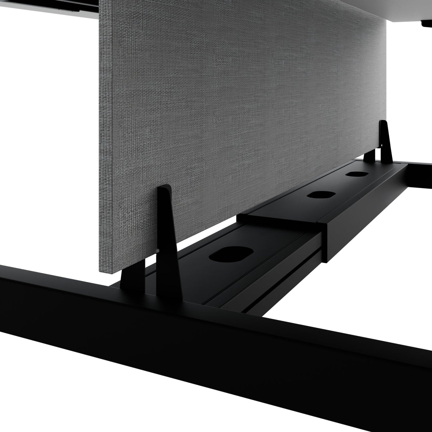 Bureau TELDRA Pro Team | 1600-1800 mm, réglable en hauteur électriquement, gris perle