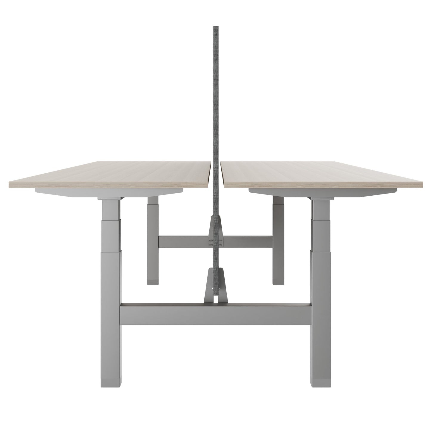 Bureau TELDRA Pro Team | 1600-1800 mm, réglable en hauteur électriquement, frêne sable