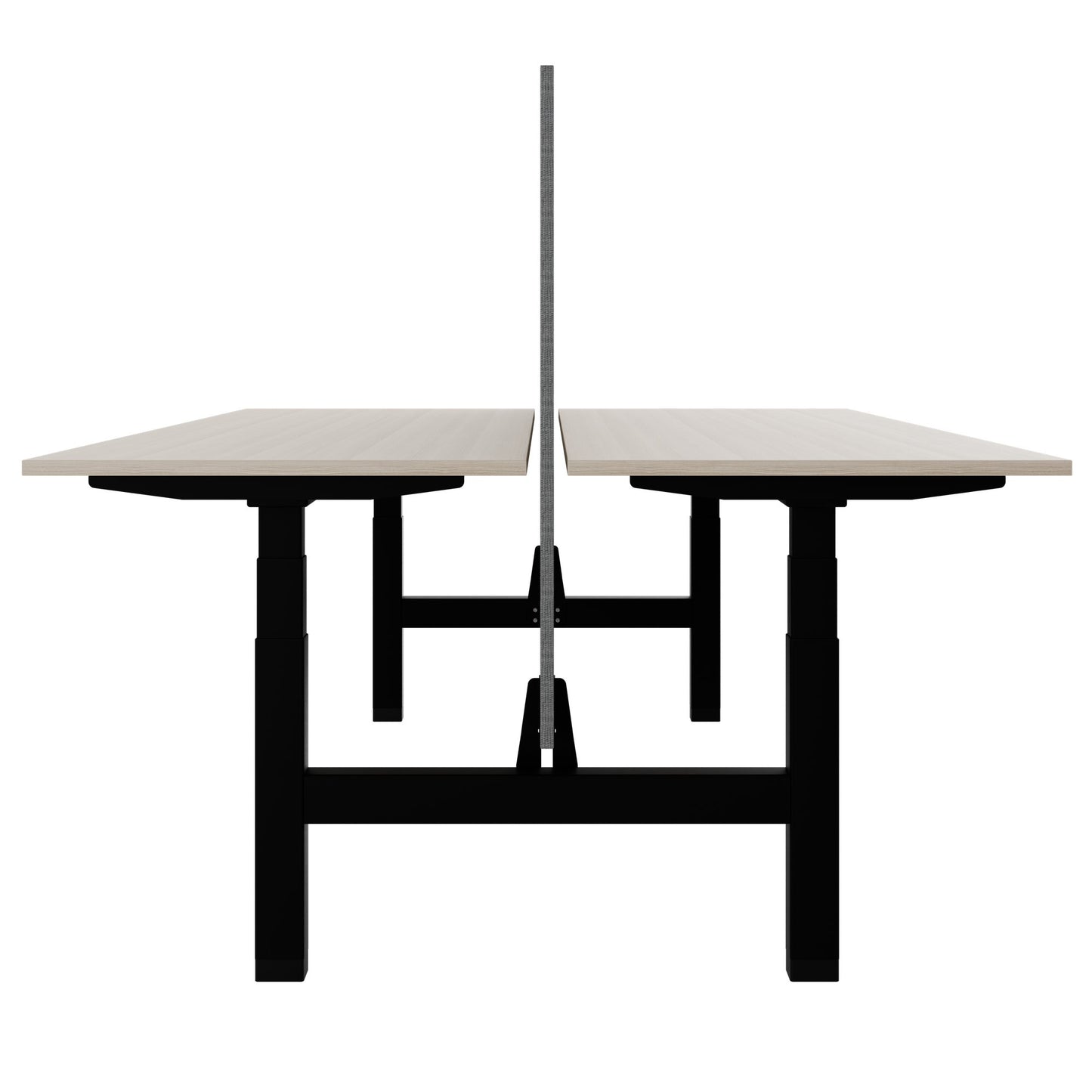 Bureau TELDRA Pro Team | 1600-1800 mm, réglable en hauteur électriquement, frêne sable