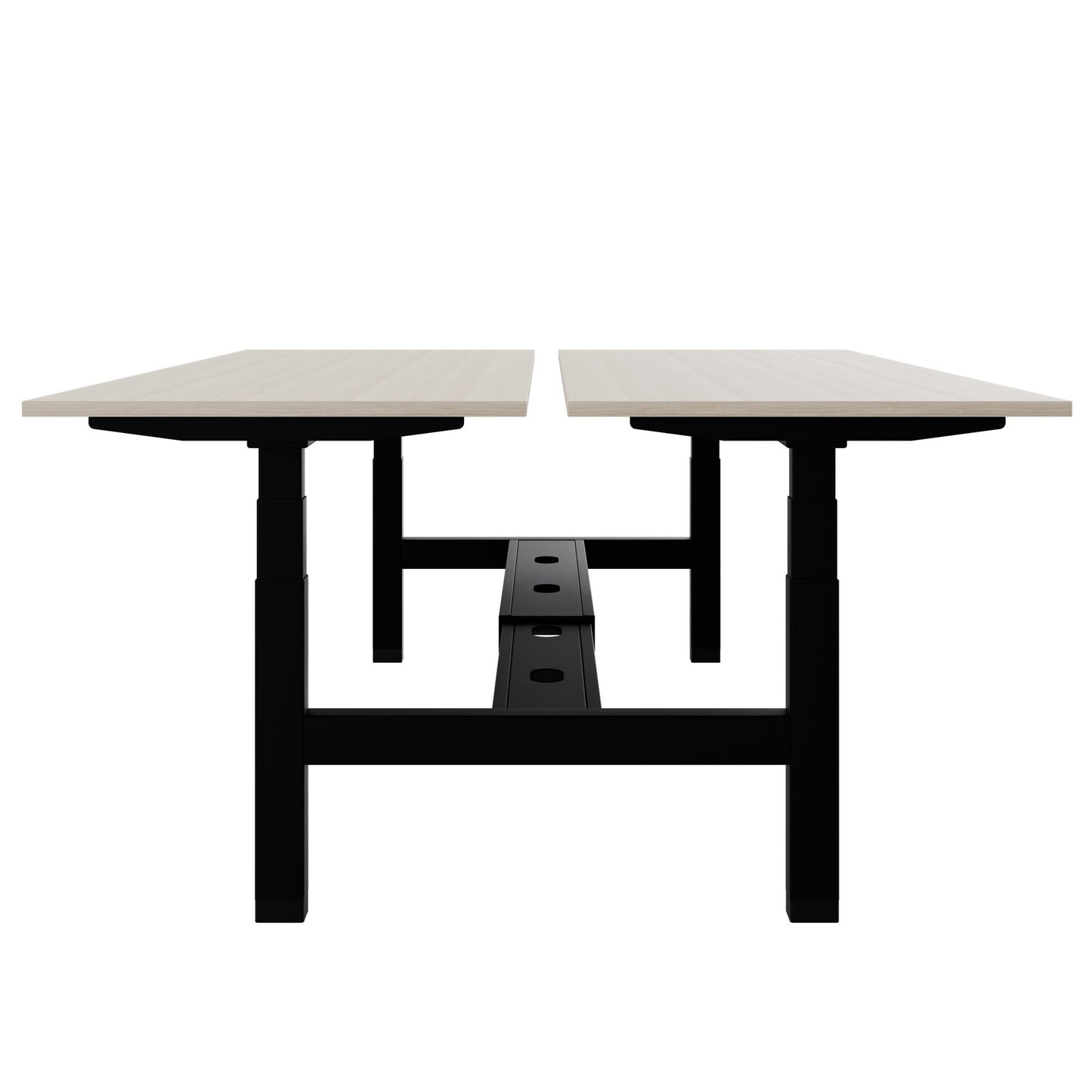 Bureau TELDRA Pro Team | 1600-1800 mm, réglable en hauteur électriquement, frêne sable