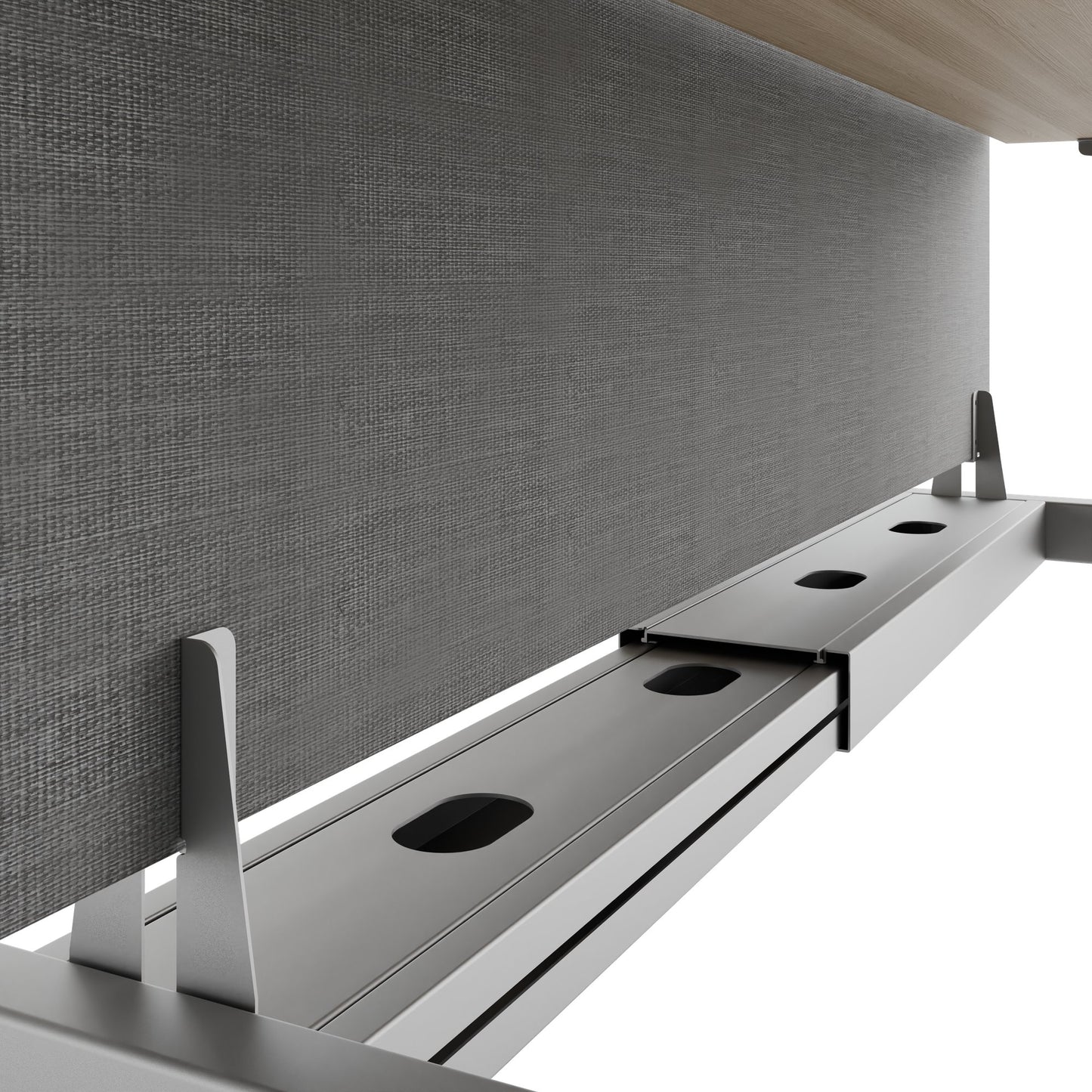 Bureau TELDRA Pro Team | 1600-1800 mm, réglable en hauteur électriquement, frêne sable