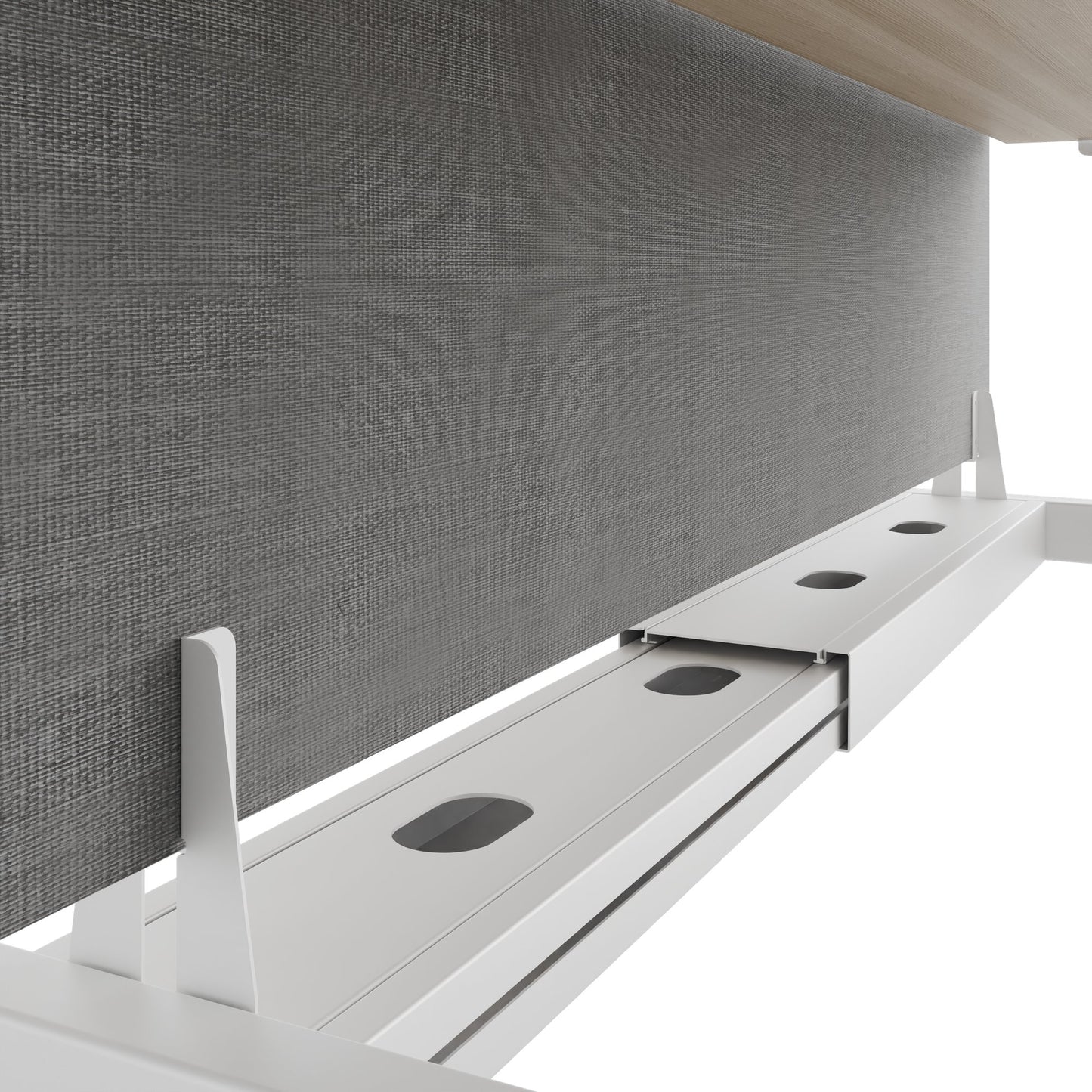 Bureau TELDRA Pro Team | 1600-1800 mm, réglable en hauteur électriquement, frêne sable