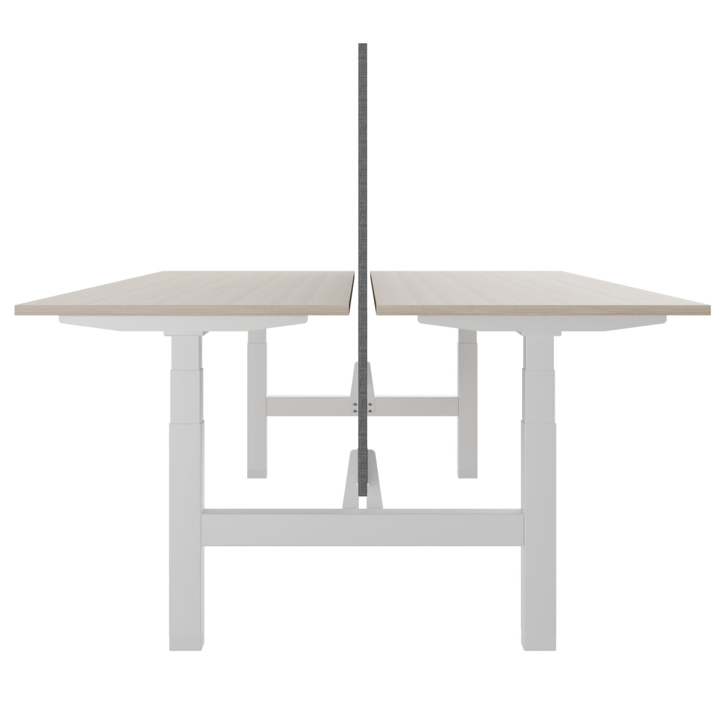 Bureau TELDRA Pro Team | 1600-1800 mm, réglable en hauteur électriquement, frêne sable