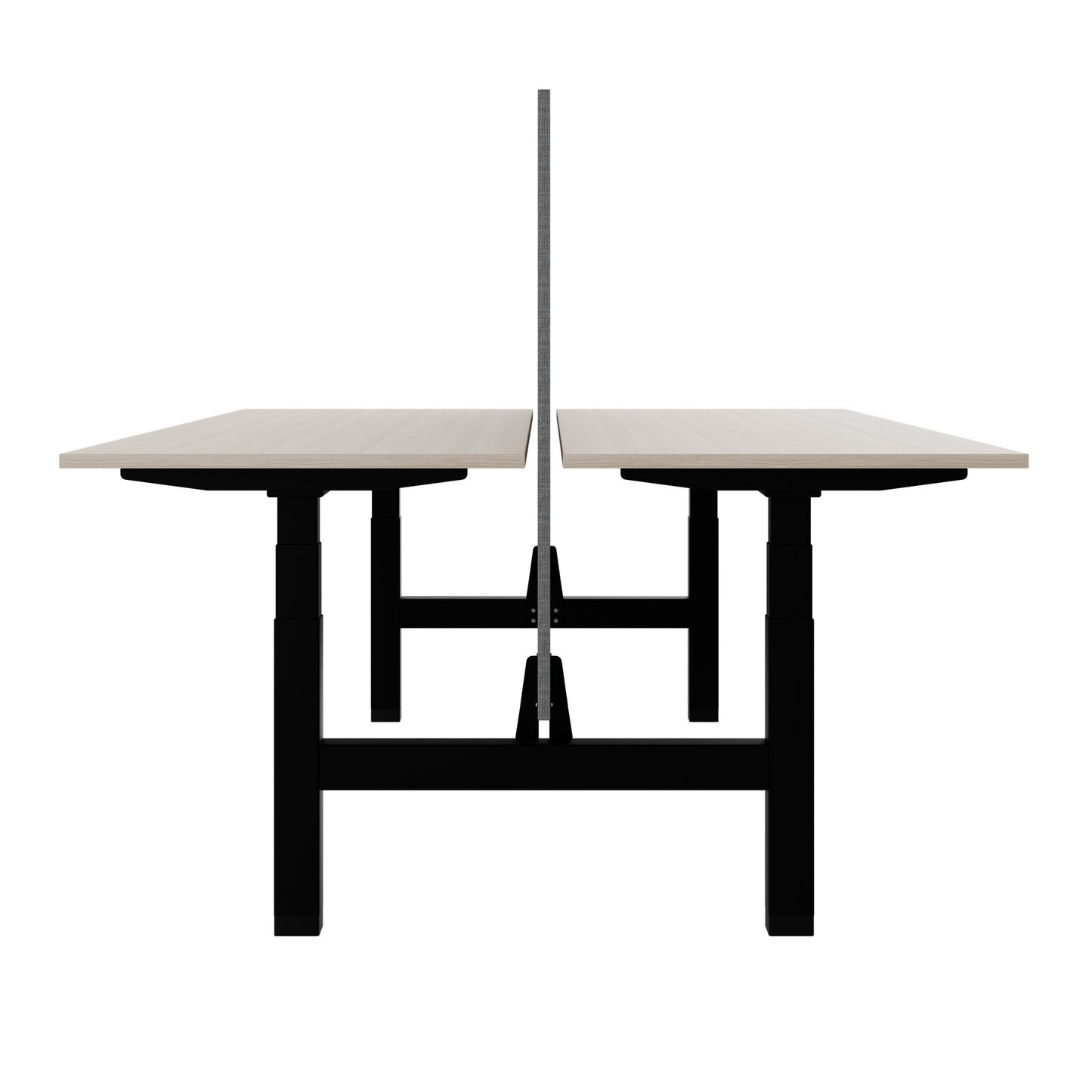 Bureau TELDRA Pro Team | 1600-1800 mm, réglable en hauteur électriquement, frêne sable