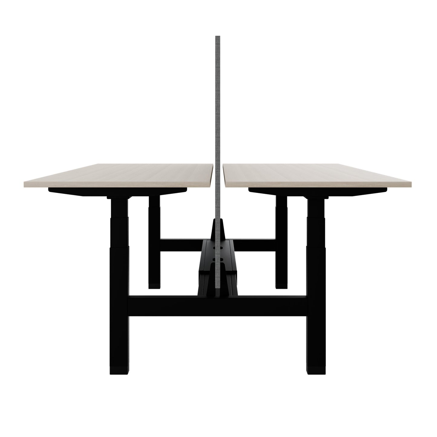 Bureau TELDRA Pro Team | 1600-1800 mm, réglable en hauteur électriquement, frêne sable