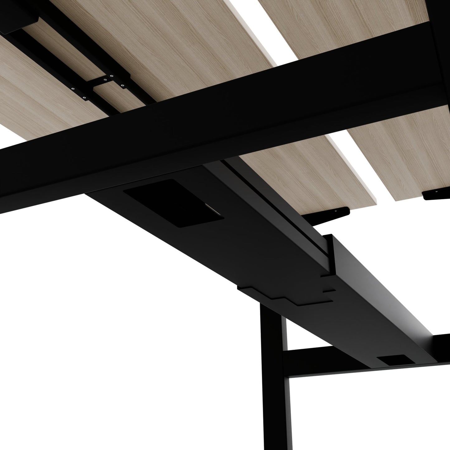 Bureau TELDRA Pro Team | 1600-1800 mm, réglable en hauteur électriquement, frêne sable