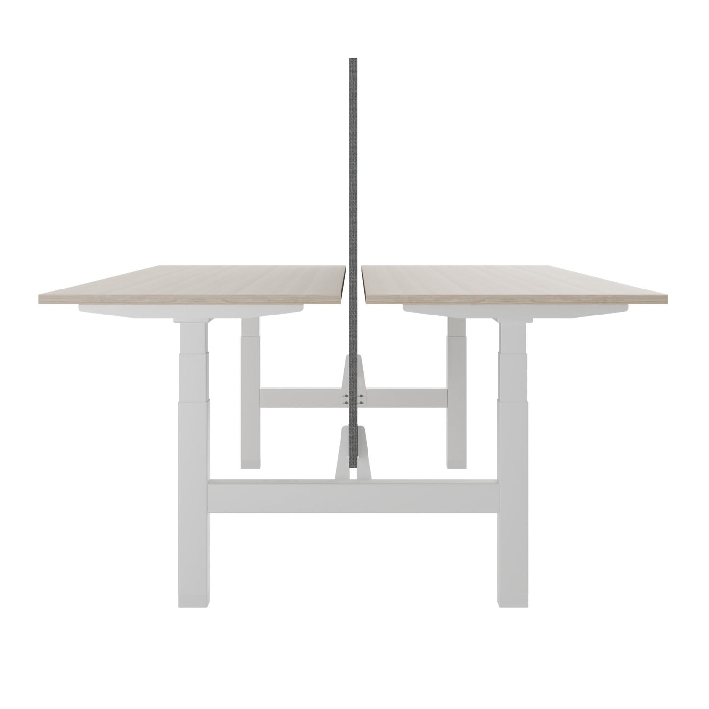 Bureau TELDRA Pro Team | 1600-1800 mm, réglable en hauteur électriquement, frêne sable