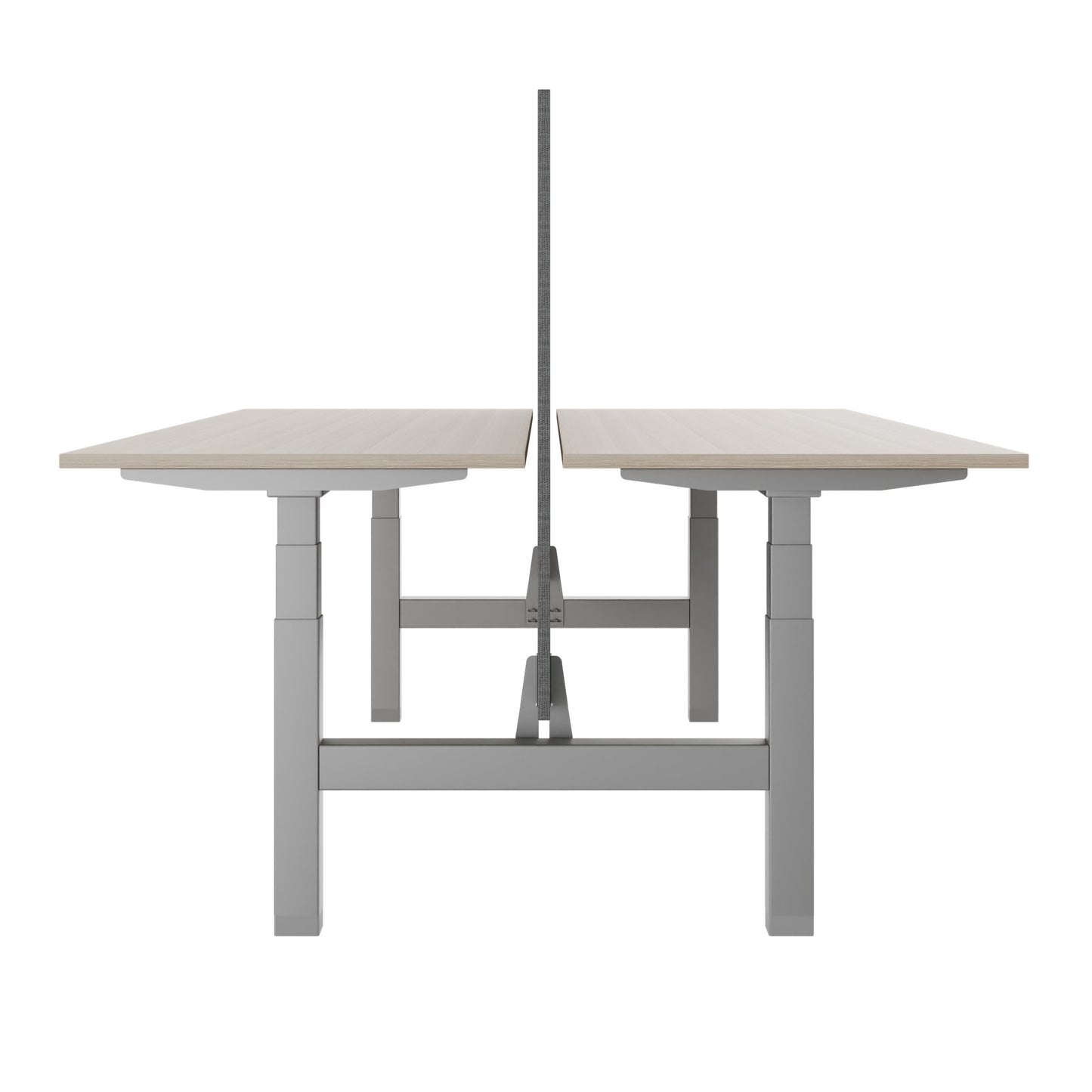 Bureau TELDRA Pro Team | 1600-1800 mm, réglable en hauteur électriquement, frêne sable