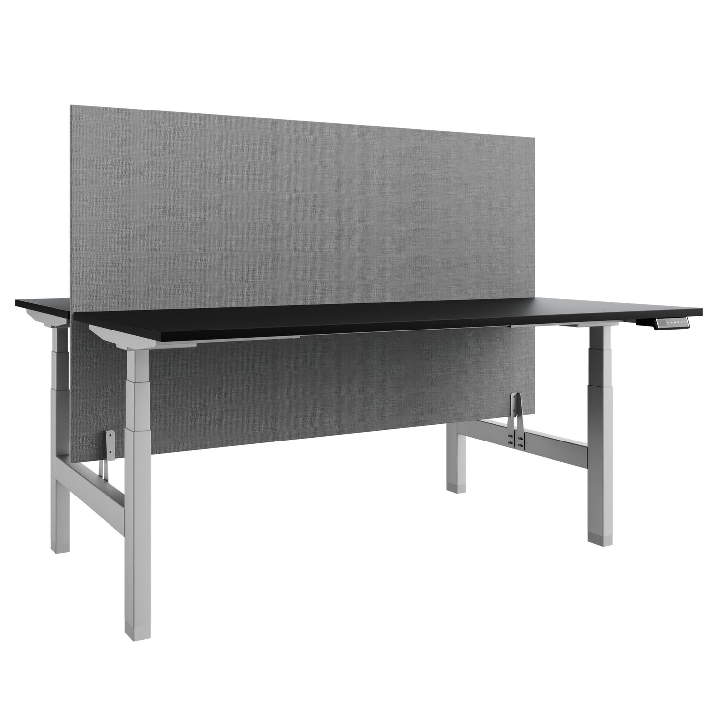 Bureau TELDRA Pro Team | 1600-1800 mm, réglable en hauteur électriquement, noir