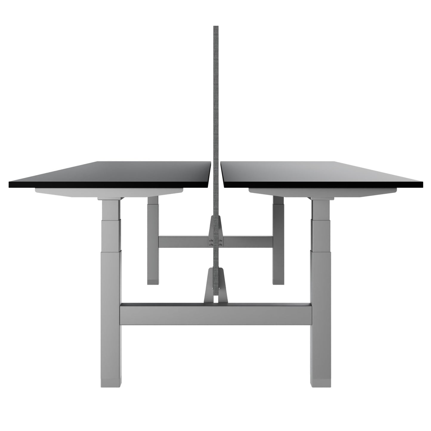 Bureau TELDRA Pro Team | 1600-1800 mm, réglable en hauteur électriquement, noir