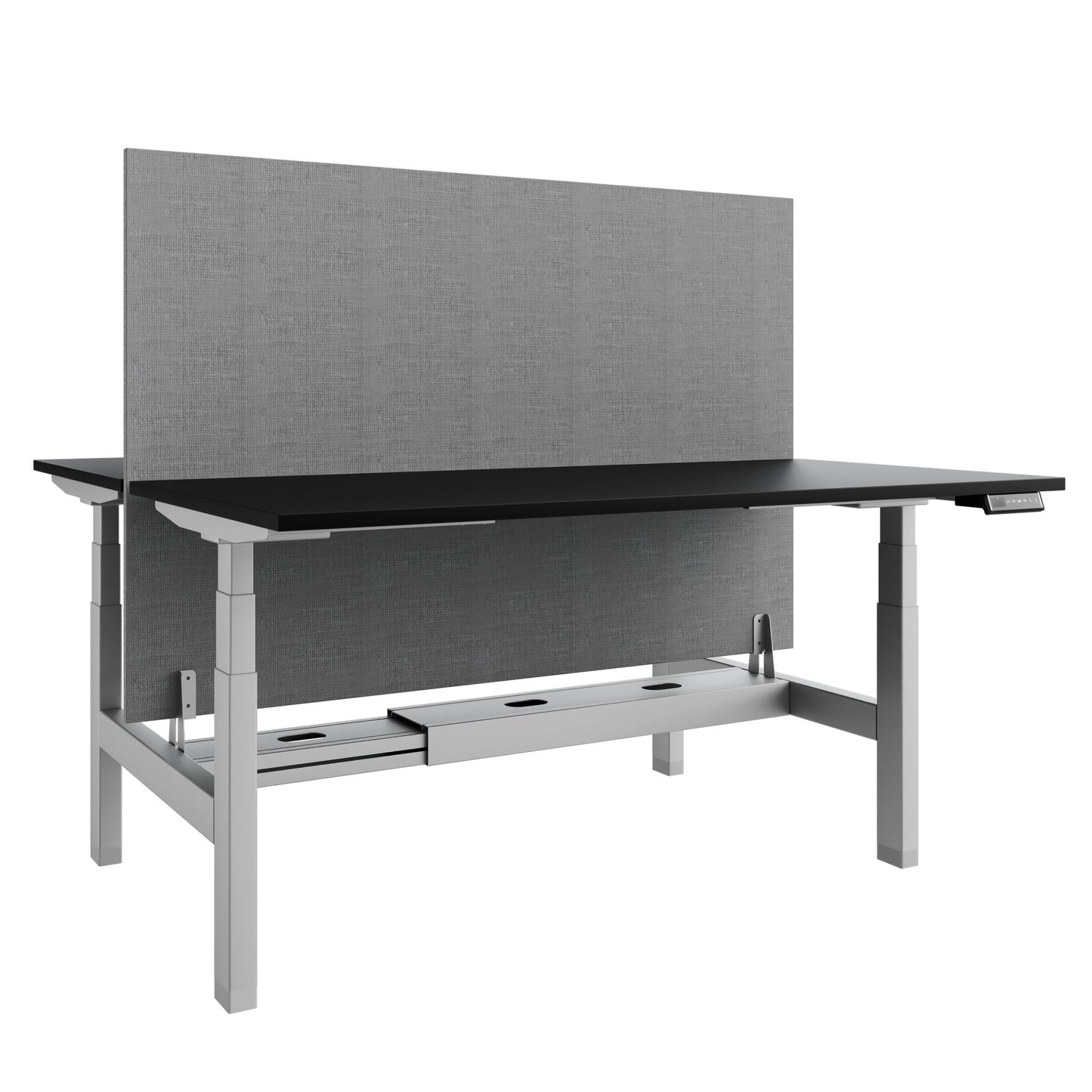 Bureau TELDRA Pro Team | 1600-1800 mm, réglable en hauteur électriquement, noir
