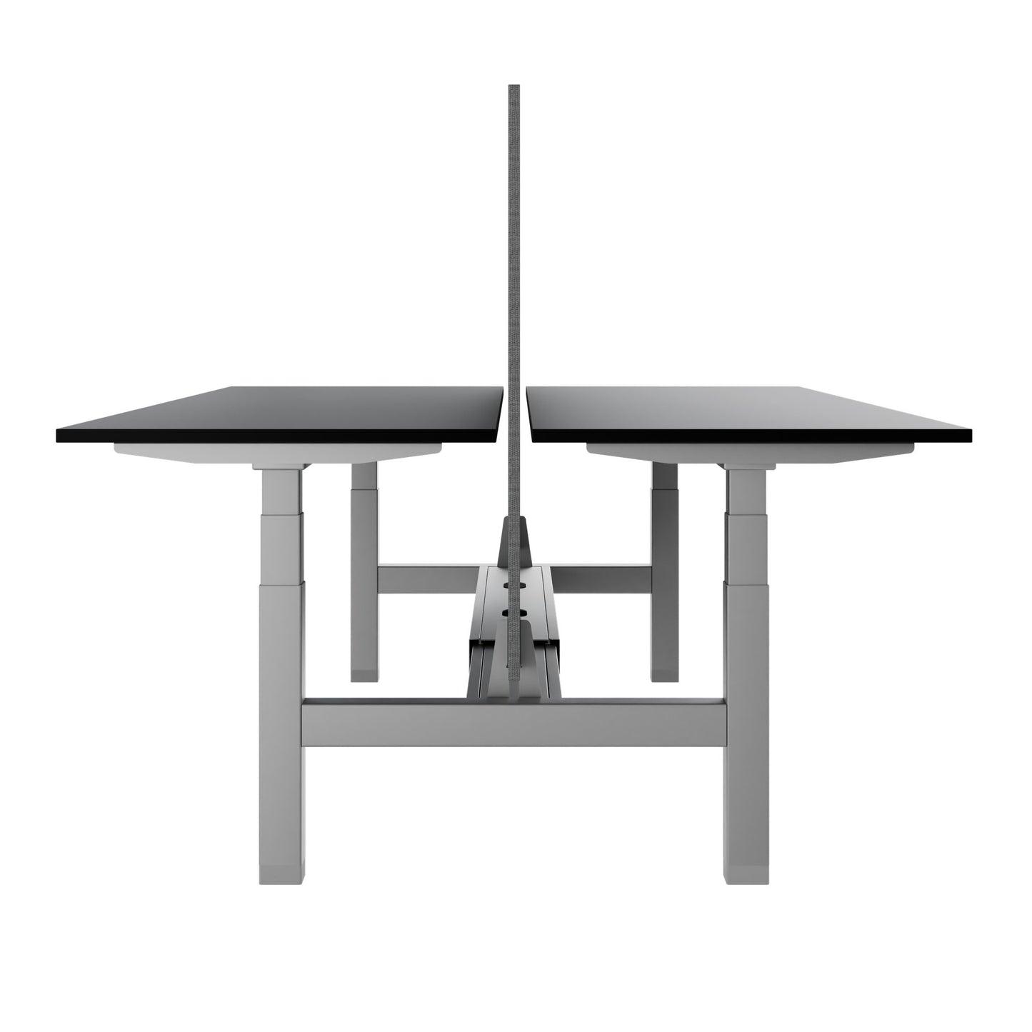 Bureau TELDRA Pro Team | 1600-1800 mm, réglable en hauteur électriquement, noir