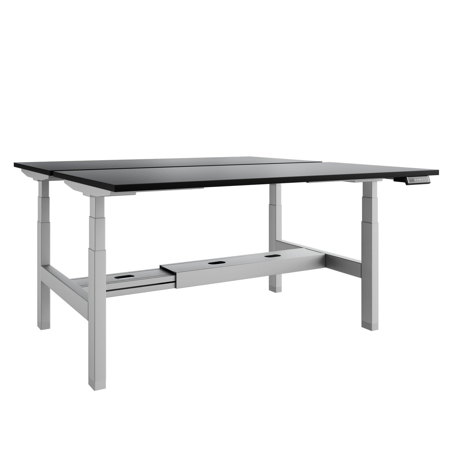 Bureau TELDRA Pro Team | 1600-1800 mm, réglable en hauteur électriquement, noir