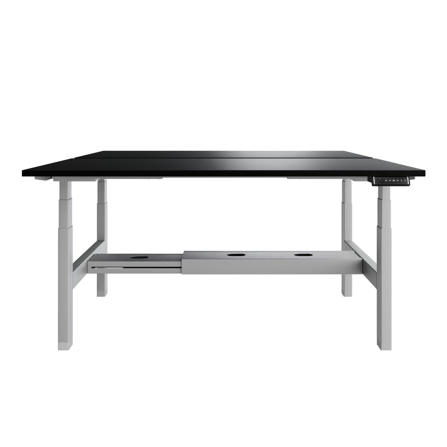Bureau TELDRA Pro Team | 1600-1800 mm, réglable en hauteur électriquement, noir