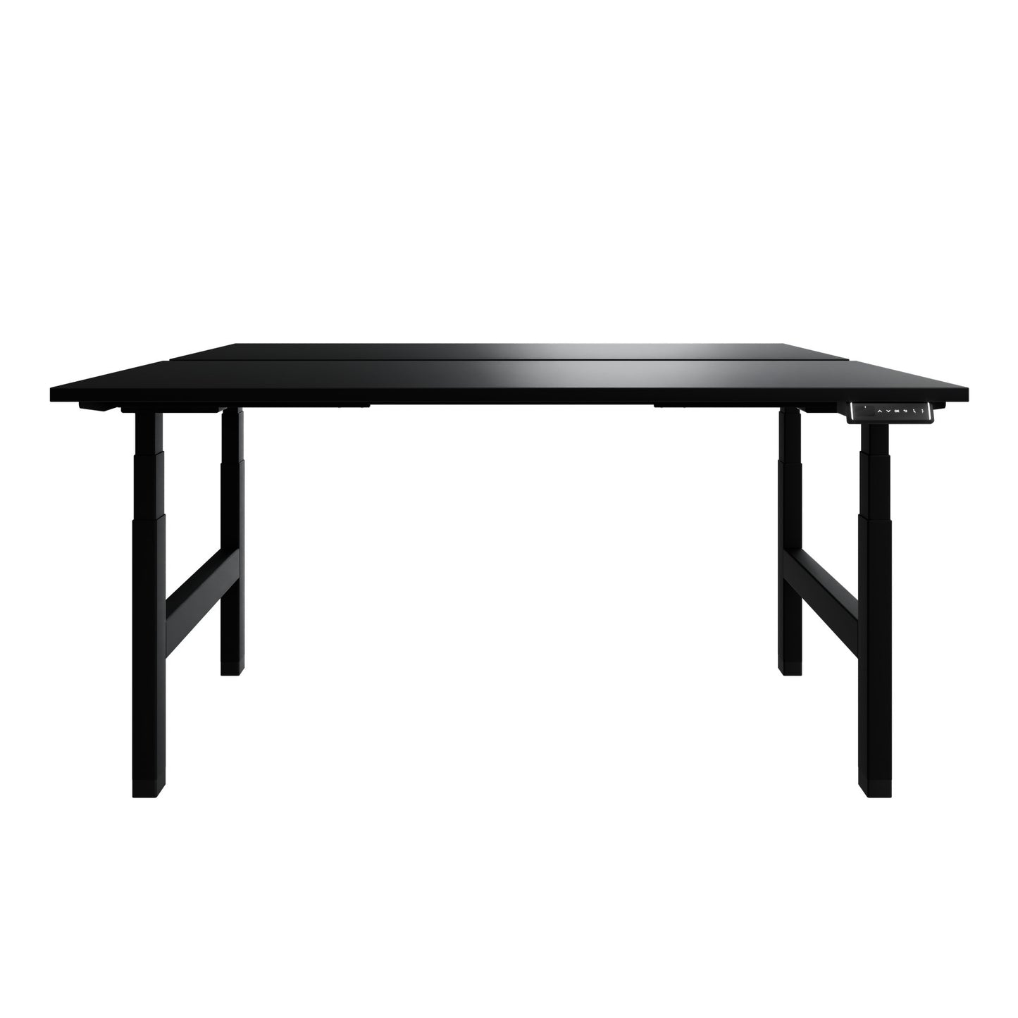 Bureau TELDRA Pro Team | 1600-1800 mm, réglable en hauteur électriquement, noir