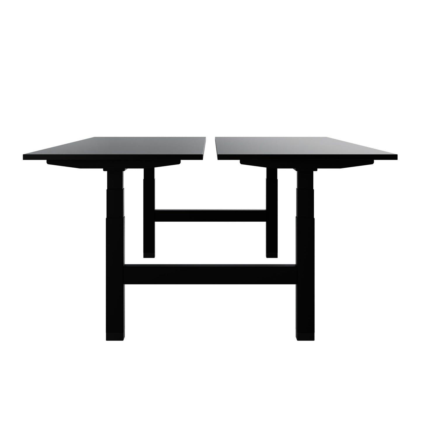 Bureau TELDRA Pro Team | 1600-1800 mm, réglable en hauteur électriquement, noir