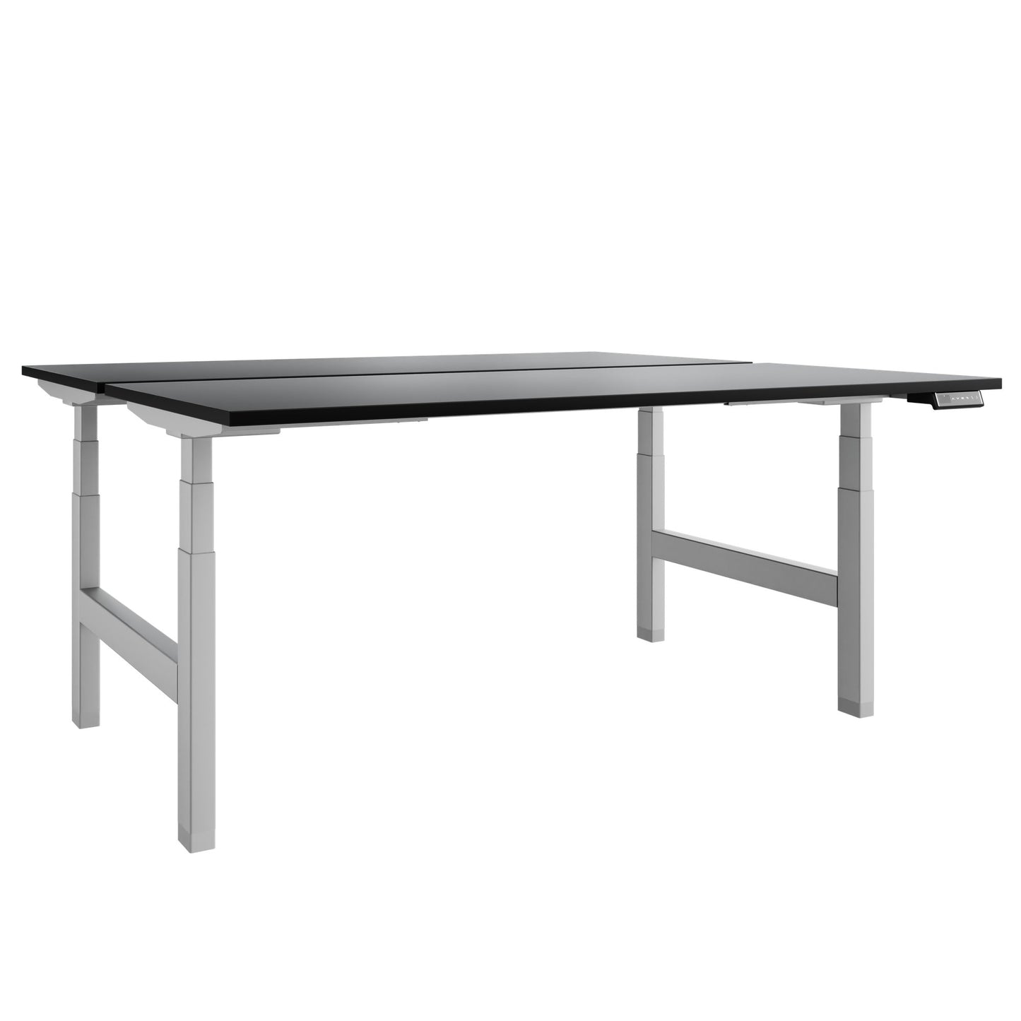 Bureau TELDRA Pro Team | 1600-1800 mm, réglable en hauteur électriquement, noir