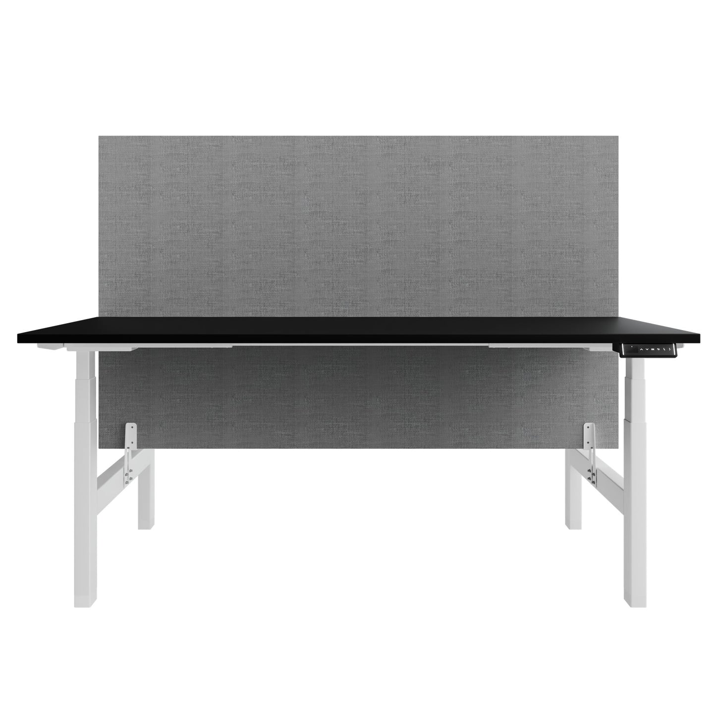 Bureau TELDRA Pro Team | 1600-1800 mm, réglable en hauteur électriquement, noir