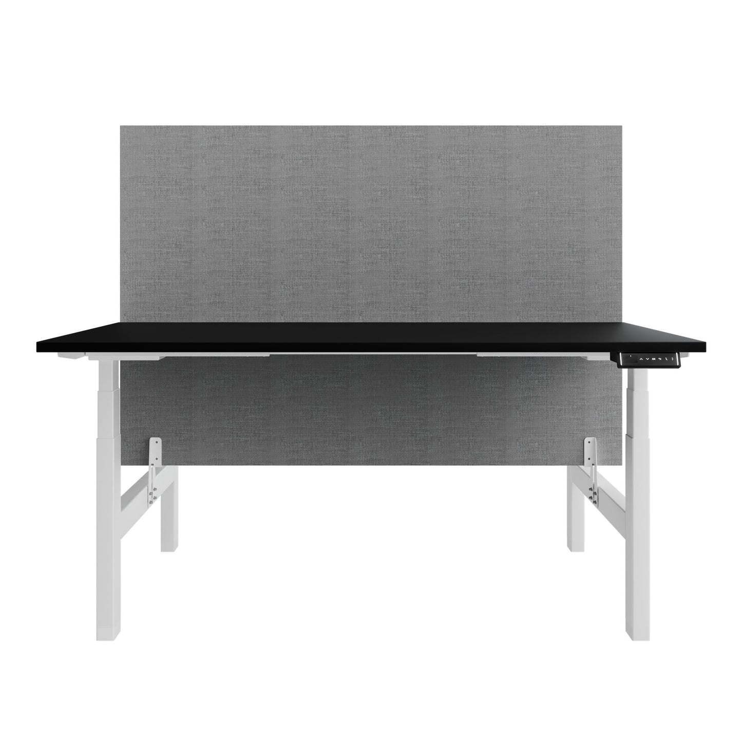 Bureau TELDRA Pro Team | 1600-1800 mm, réglable en hauteur électriquement, noir