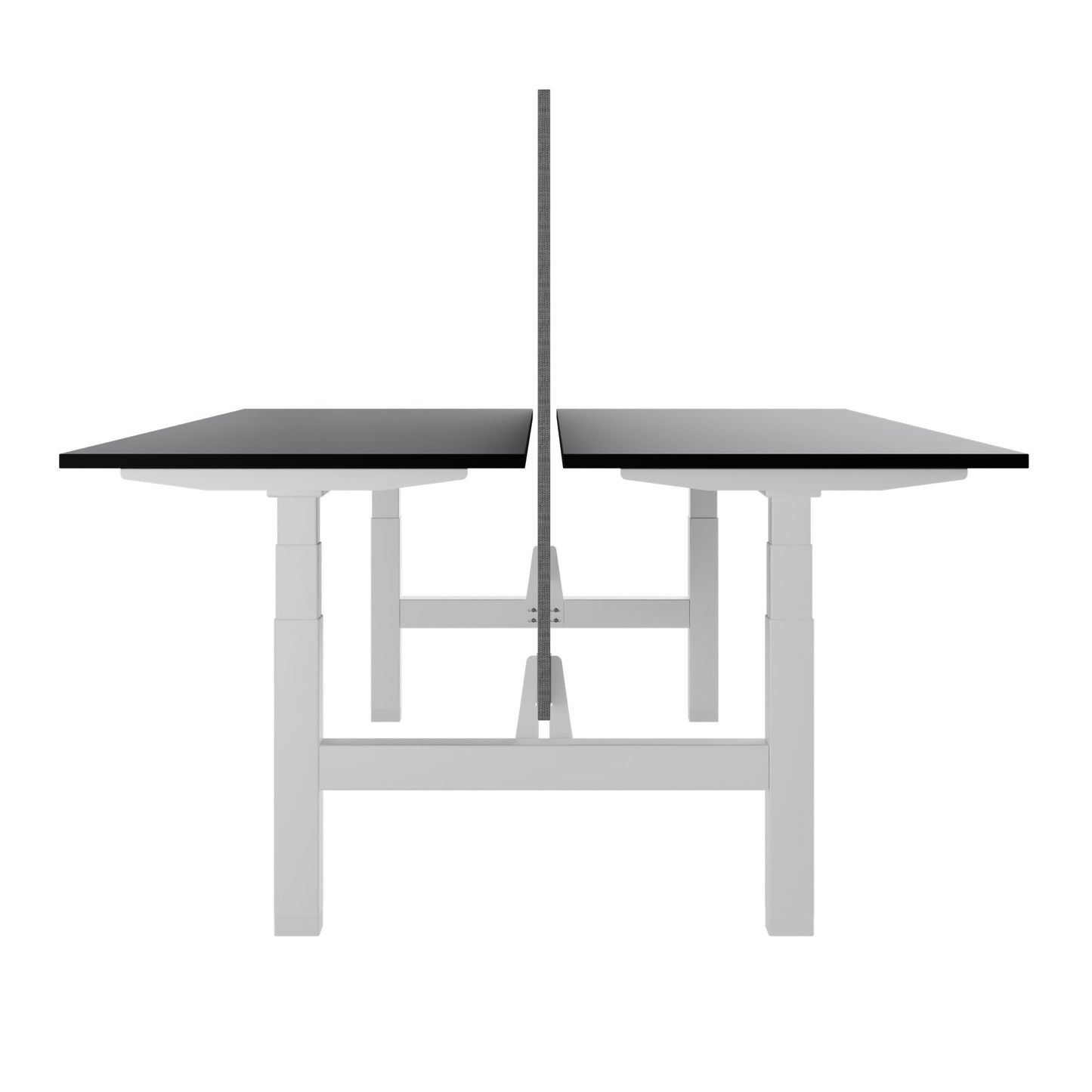 Bureau TELDRA Pro Team | 1600-1800 mm, réglable en hauteur électriquement, noir