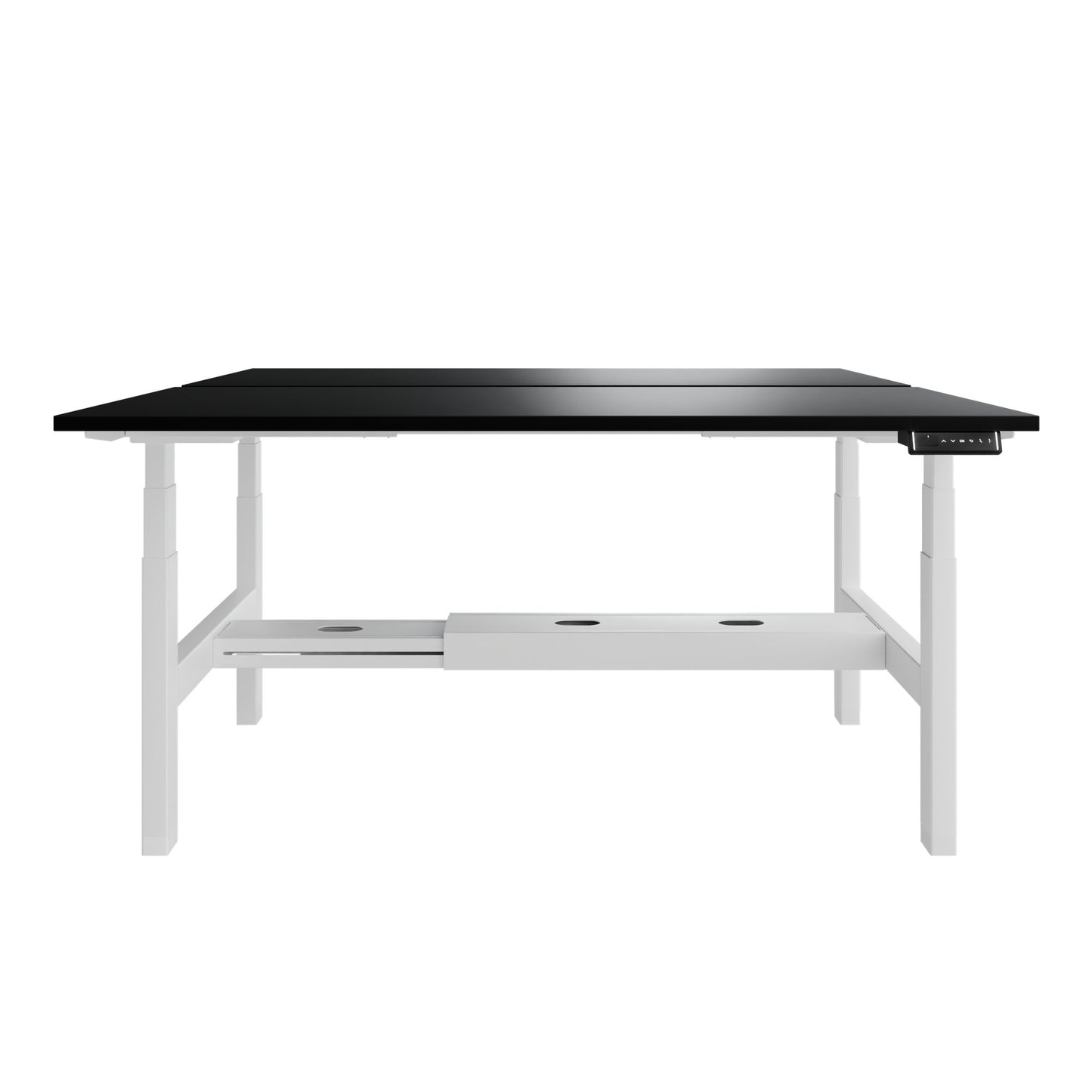Bureau TELDRA Pro Team | 1600-1800 mm, réglable en hauteur électriquement, noir