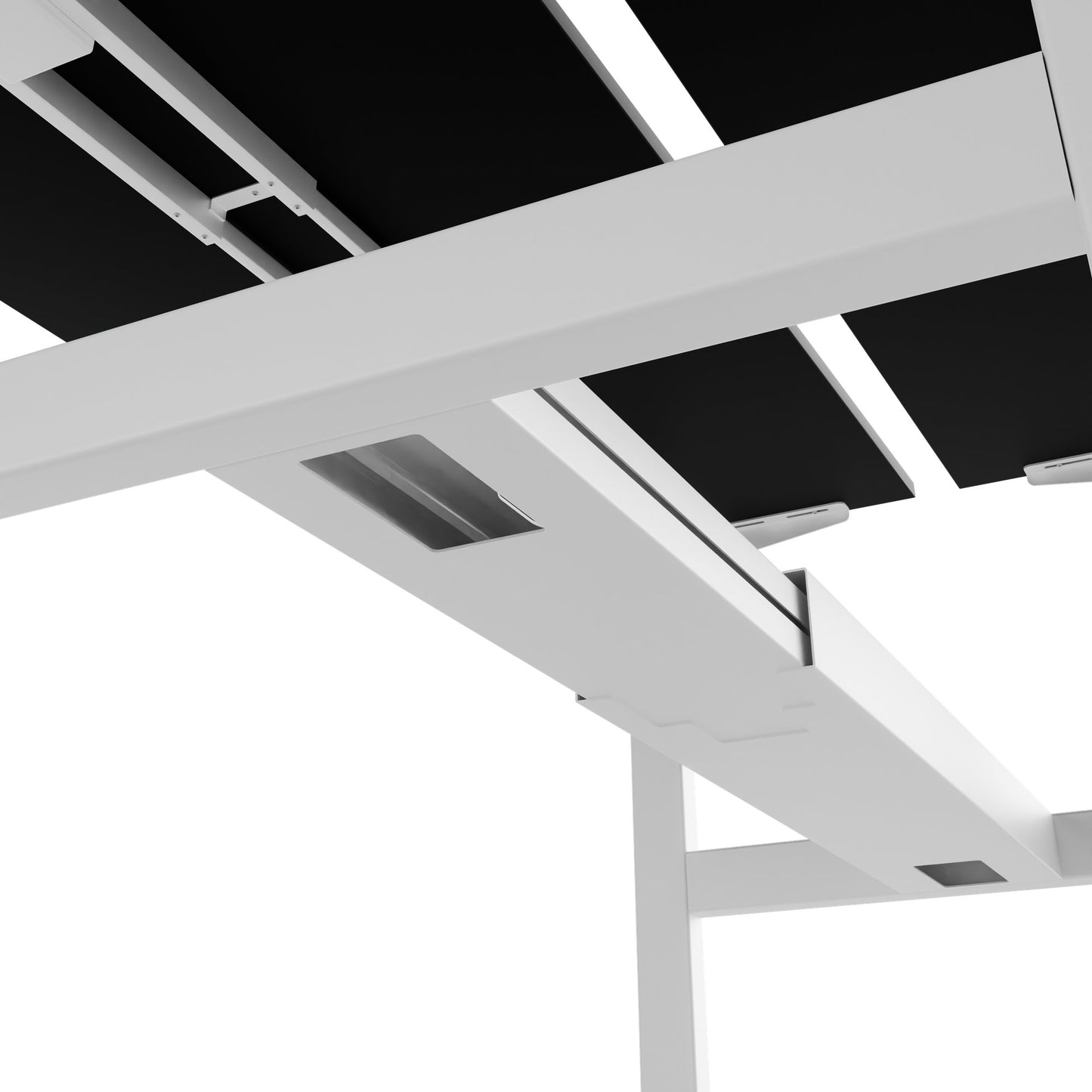 Bureau TELDRA Pro Team | 1600-1800 mm, réglable en hauteur électriquement, noir