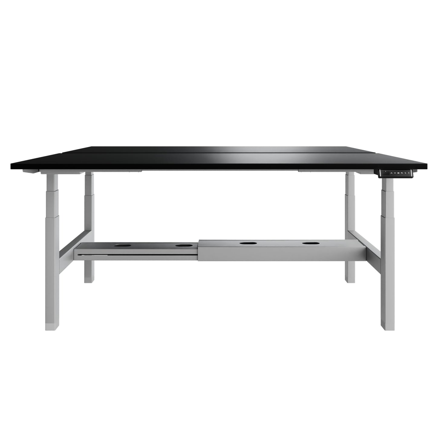 Bureau TELDRA Pro Team | 1600-1800 mm, réglable en hauteur électriquement, noir