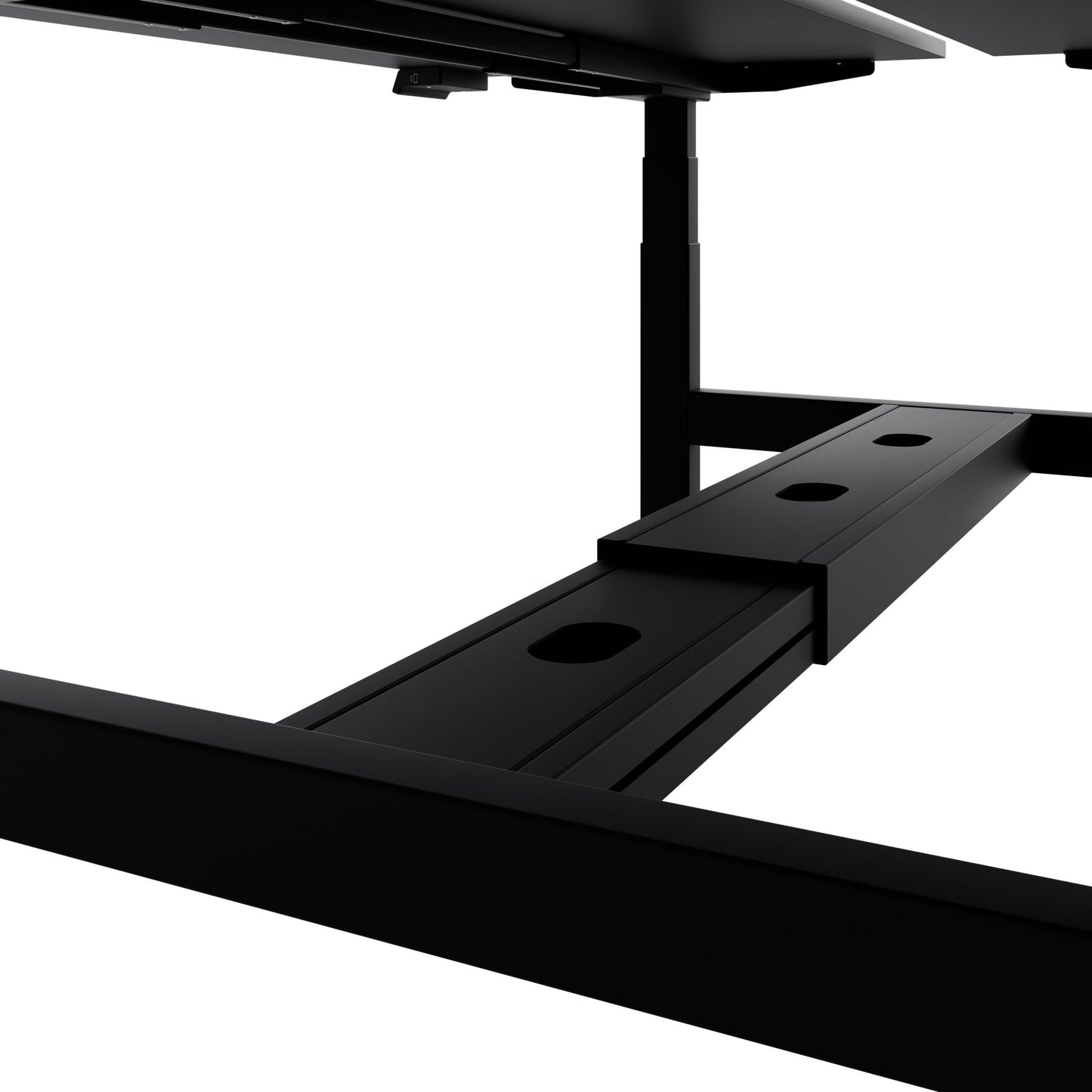 Bureau TELDRA Pro Team | 1600-1800 mm, réglable en hauteur électriquement, noir