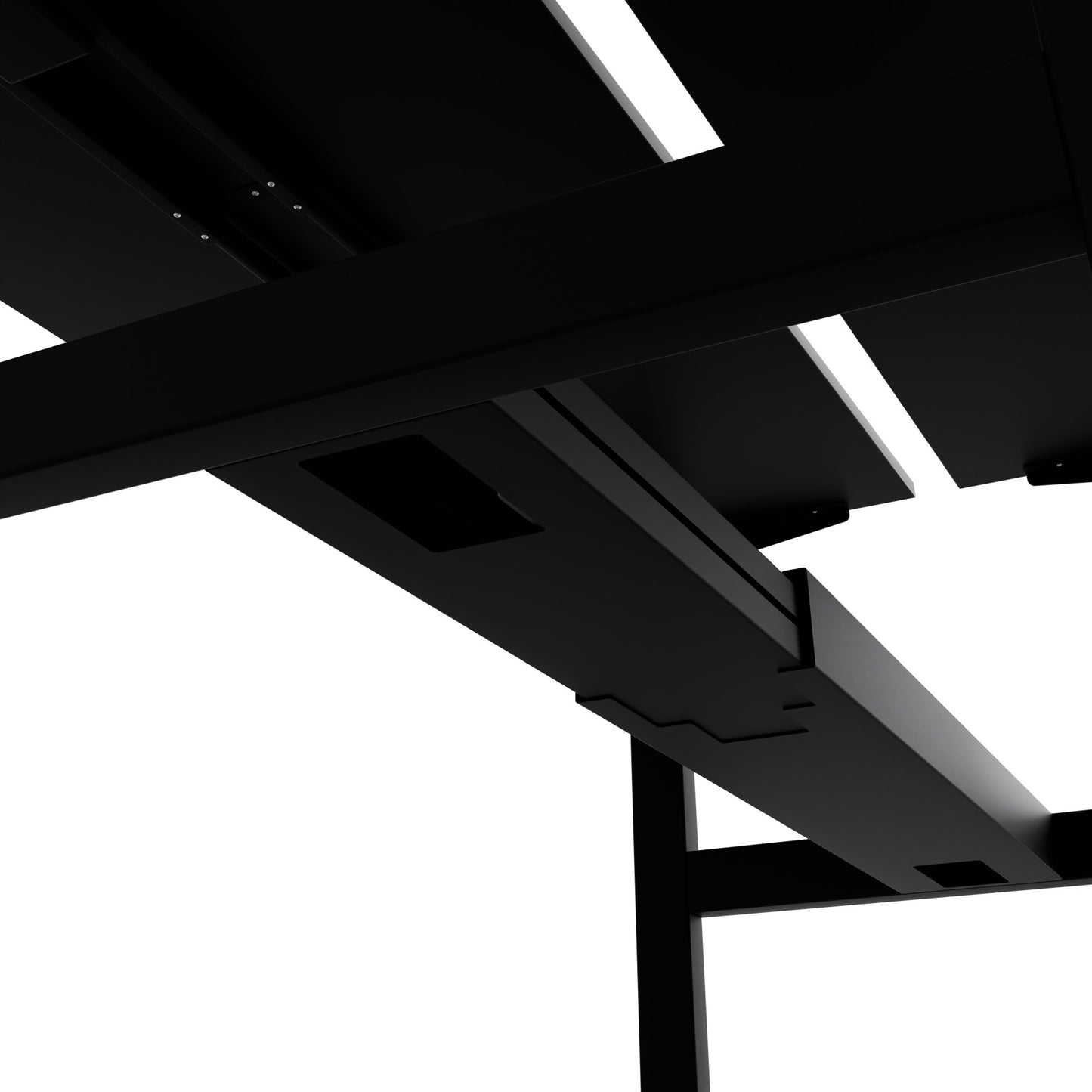 Bureau TELDRA Pro Team | 1600-1800 mm, réglable en hauteur électriquement, noir