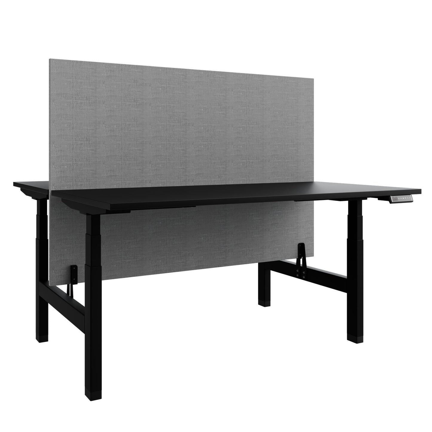 Bureau TELDRA Pro Team | 1600-1800 mm, réglable en hauteur électriquement, noir