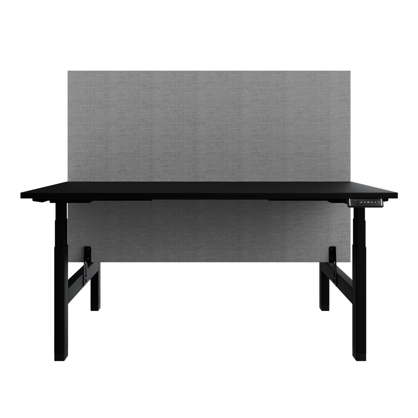 Bureau TELDRA Pro Team | 1600-1800 mm, réglable en hauteur électriquement, noir