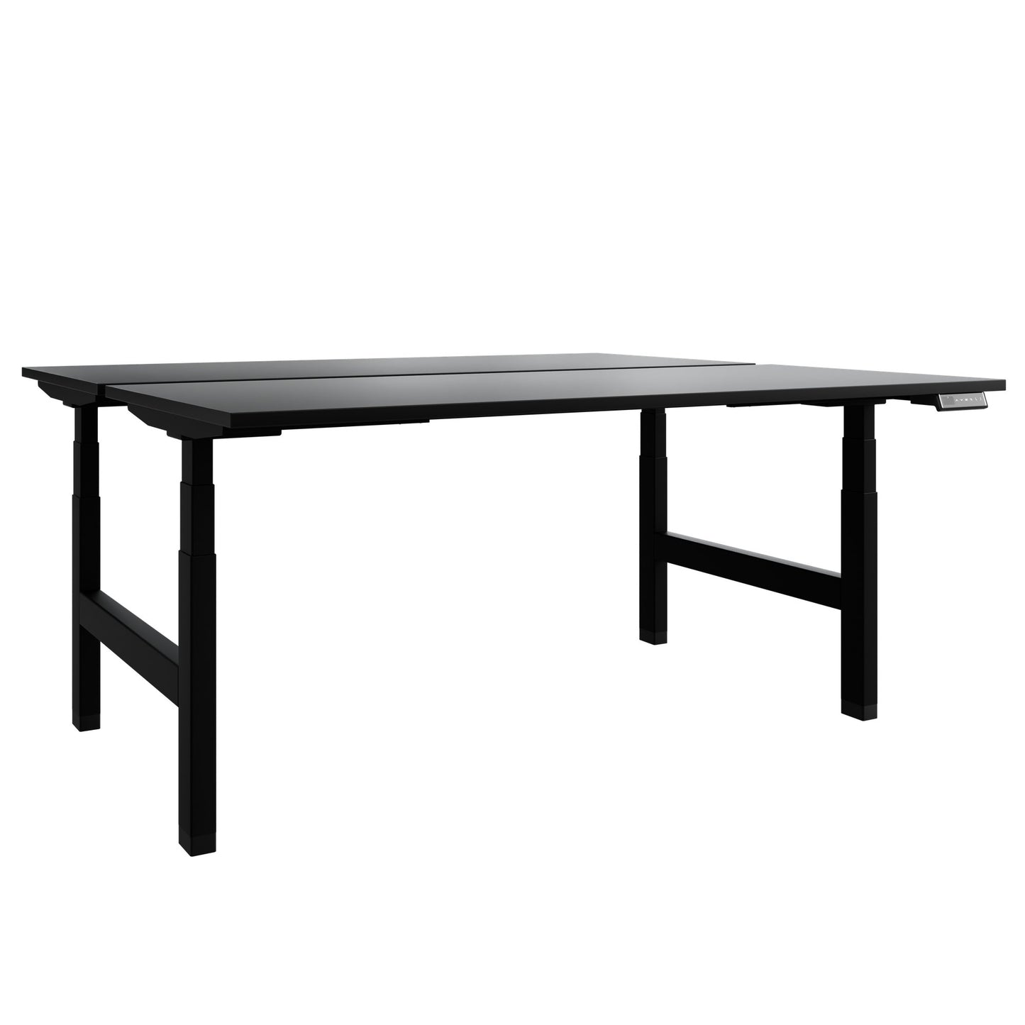 Bureau TELDRA Pro Team | 1600-1800 mm, réglable en hauteur électriquement, noir