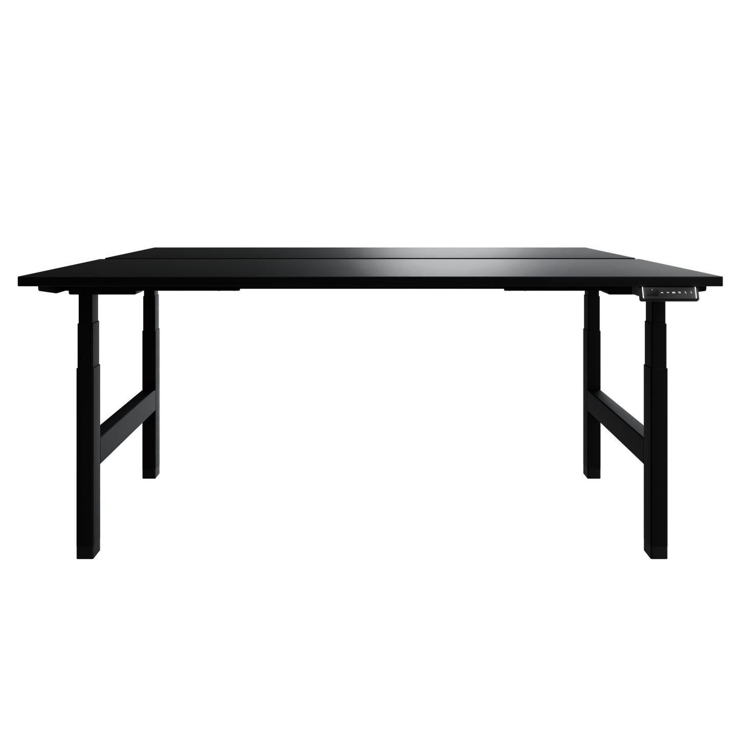 Bureau TELDRA Pro Team | 1600-1800 mm, réglable en hauteur électriquement, noir