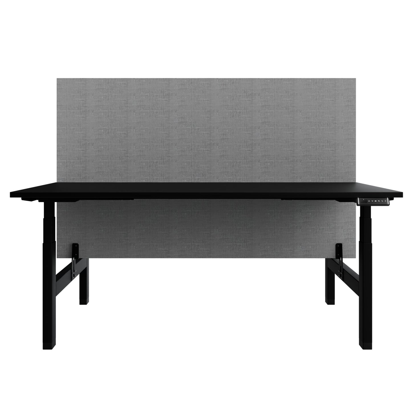 Bureau TELDRA Pro Team | 1600-1800 mm, réglable en hauteur électriquement, noir
